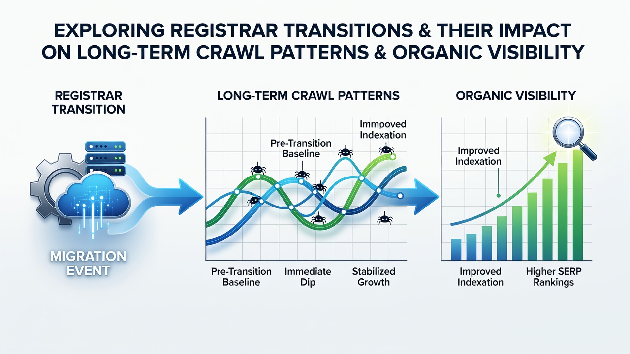 Exploring How Registrar Transitions Influence Long-Term Crawl Patterns and Organic Visibility